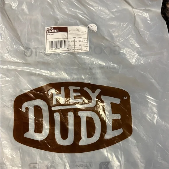 Hey Dude Men's leather Shoes NWT - Picture 5 of 6